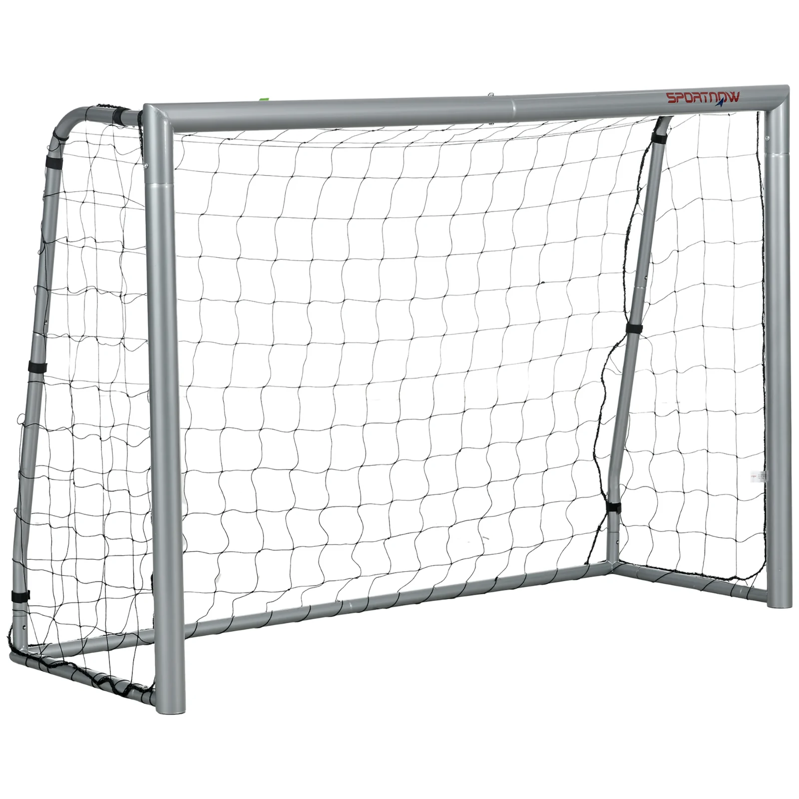 SPORTNOW Poarta de fotbal 6ft x 2ft, Plasa de fotbal pentru gradina cu tarusi de sol, montare rapida si simpla, Poarta pentru antrenament SPORTNOW Poarta de fotbal 6ft x 2ft, Plasa de fotbal pentru gradina cu tarusi de sol, montare rapida si simpla, Poarta pentru antrenament