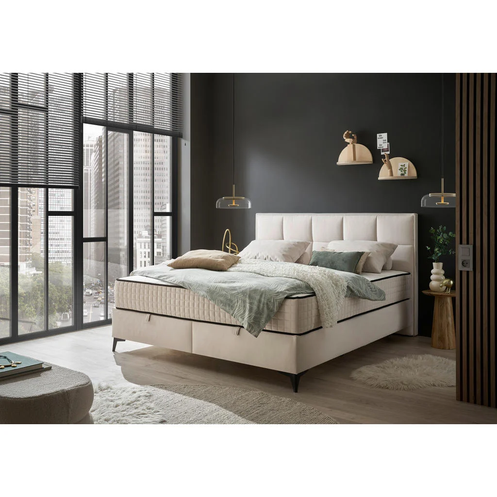 Pat Tip Boxspring, crem Pat Tip Boxspring, crem