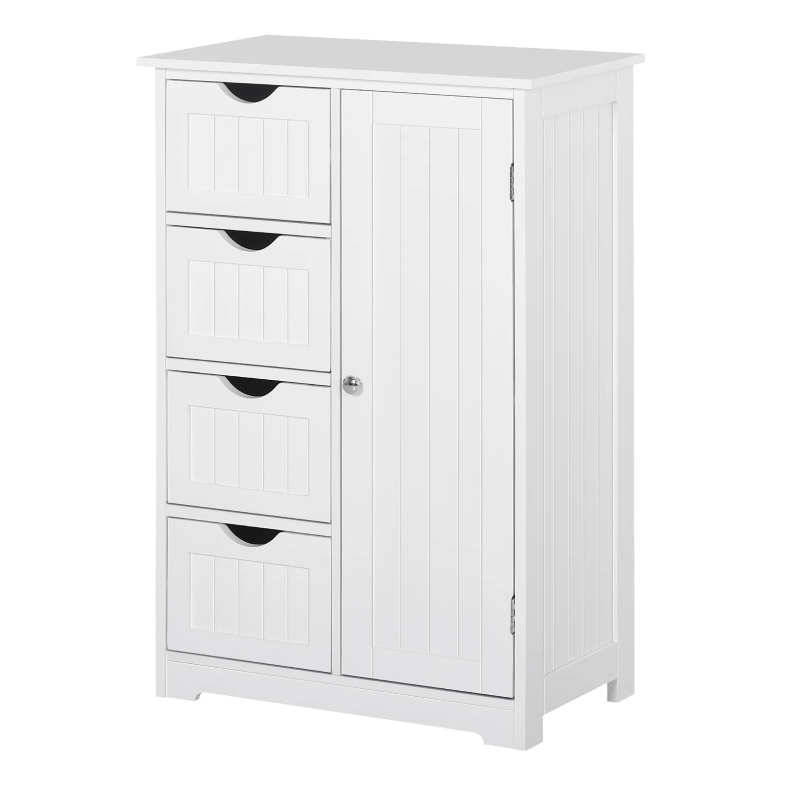 Mobila de Baie Kleankin cu Usa Basculanta si Sertare Alb 56 x 30 x83cm | Aosom Romania Mobila de Baie Kleankin cu Usa Basculanta si Sertare Alb 56 x 30 x83cm | Aosom Romania