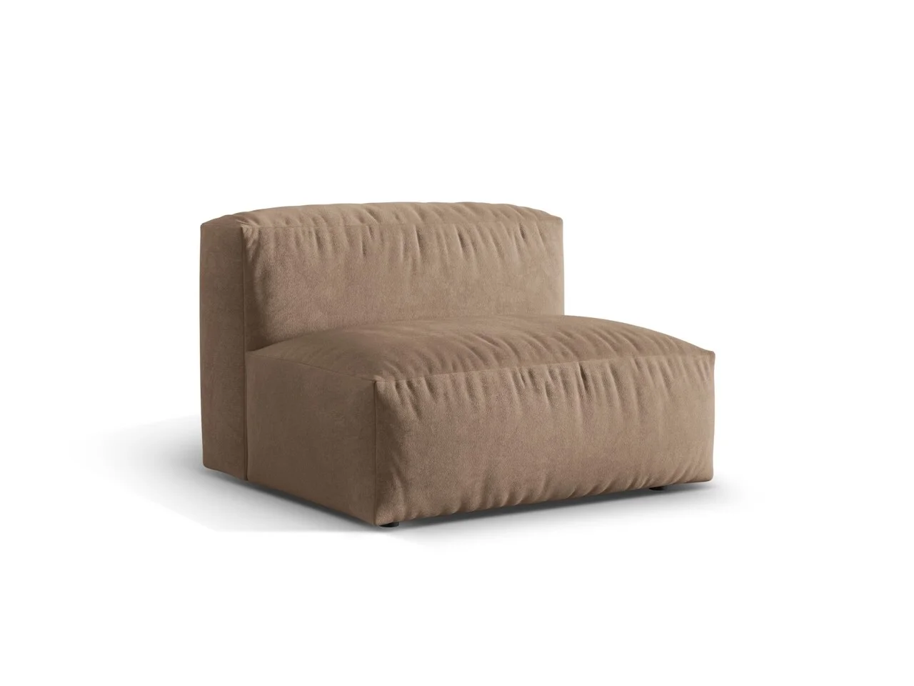Modul pentru canapea, 1 loc, Martina-120, Micadoni Home, 92x106x75 cm, catifea, bej inchis Modul pentru canapea, 1 loc, Martina-120, Micadoni Home, 92x106x75 cm, catifea, bej inchis