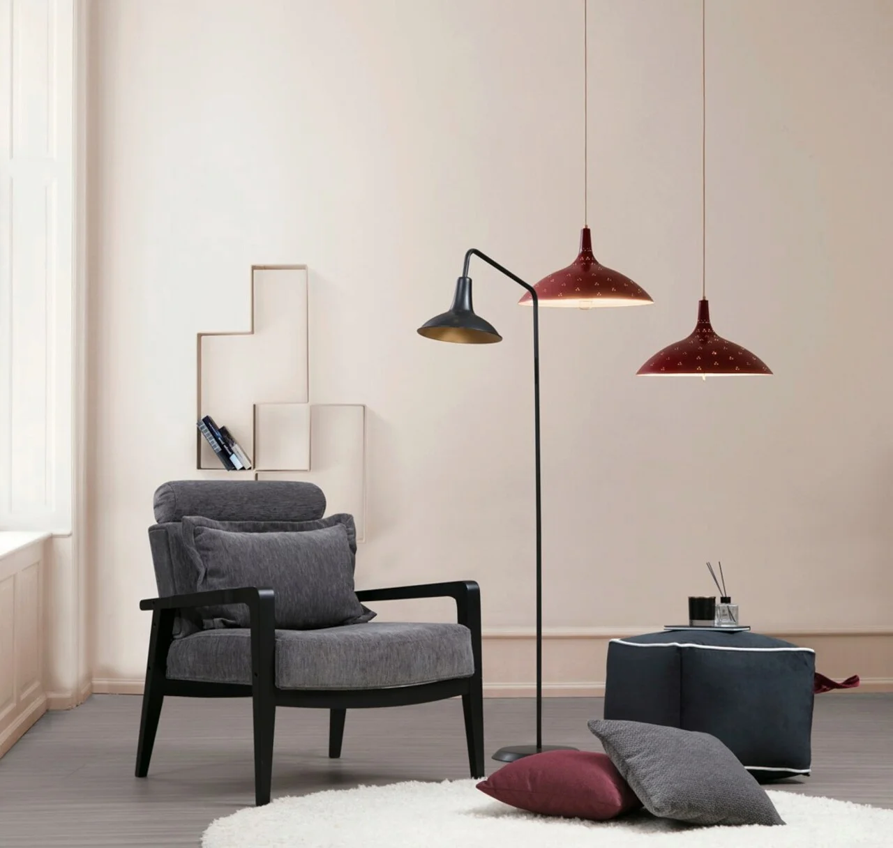 Fotoliu, Atelier del Sofa, 859FTN1739, Gri Fotoliu, Atelier del Sofa, 859FTN1739, Gri
