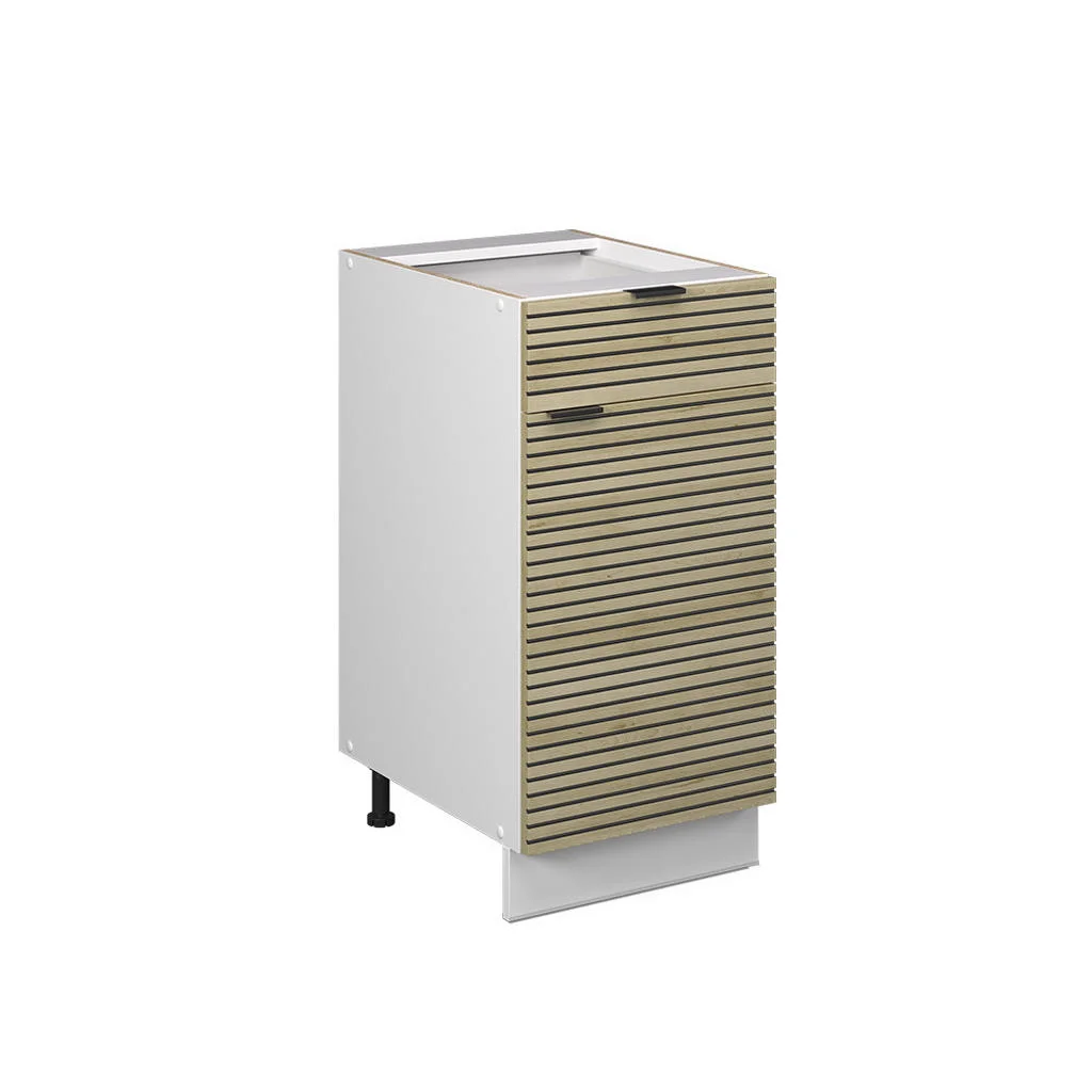 DULAP INFERIOR PENTRU CHIUVETĂ/PLITĂ Fame-Line Panou de stejar 40 cm fara blat DULAP INFERIOR PENTRU CHIUVETĂ/PLITĂ Fame-Line Panou de stejar 40 cm fara blat