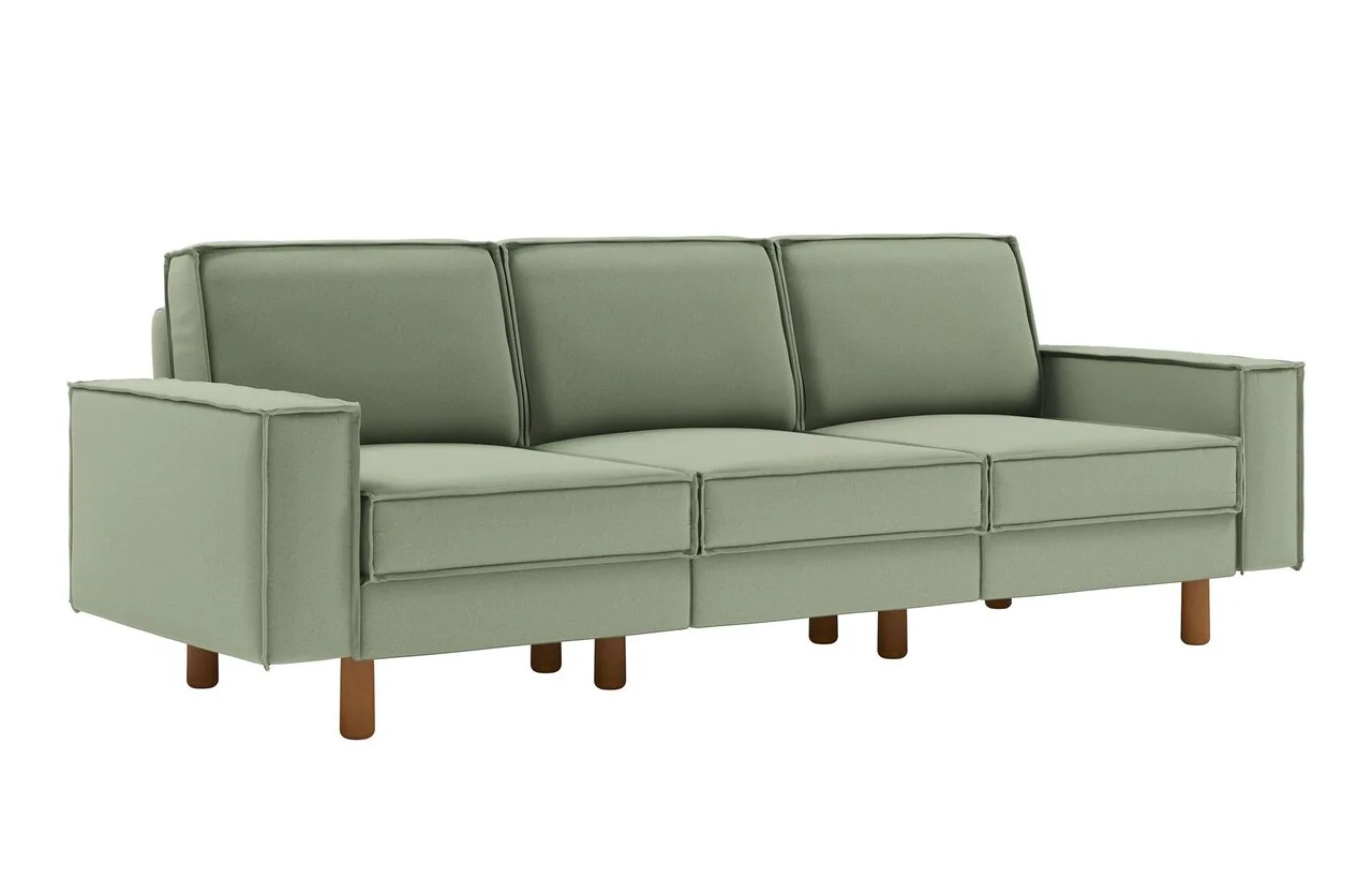 Canapea 3 locuri, Atelier del Sofa, 918CMF1251, Otel, Verde marin / Nuc Canapea 3 locuri, Atelier del Sofa, 918CMF1251, Otel, Verde marin / Nuc