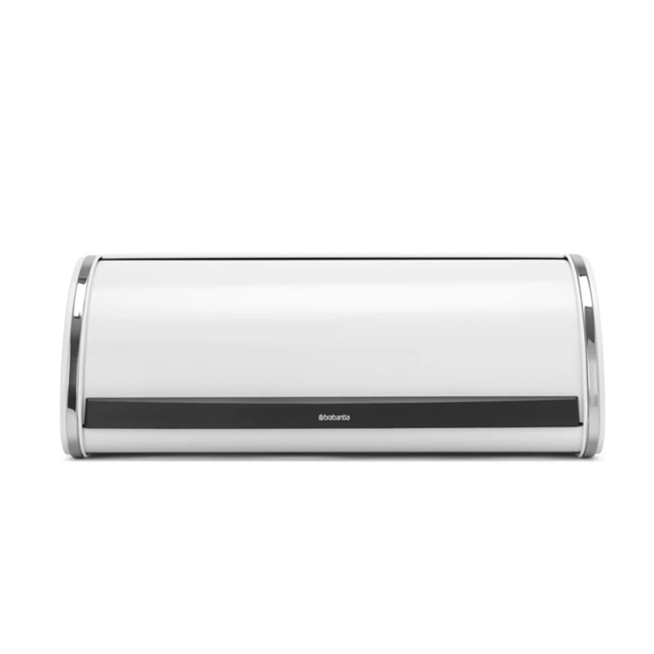 Cutie pentru paine, Brabantia, Roll Top, 44.5x26.2x17.3 cm, otel, alb Cutie pentru paine, Brabantia, Roll Top, 44.5x26.2x17.3 cm, otel, alb