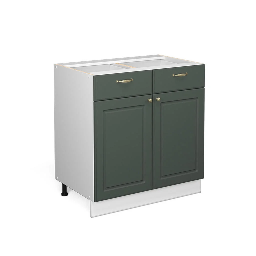 DULAP BAIE Fame-Line Casă de țară verde și aurie 80x82 cm fara blat DULAP BAIE Fame-Line Casă de țară verde și aurie 80x82 cm fara blat