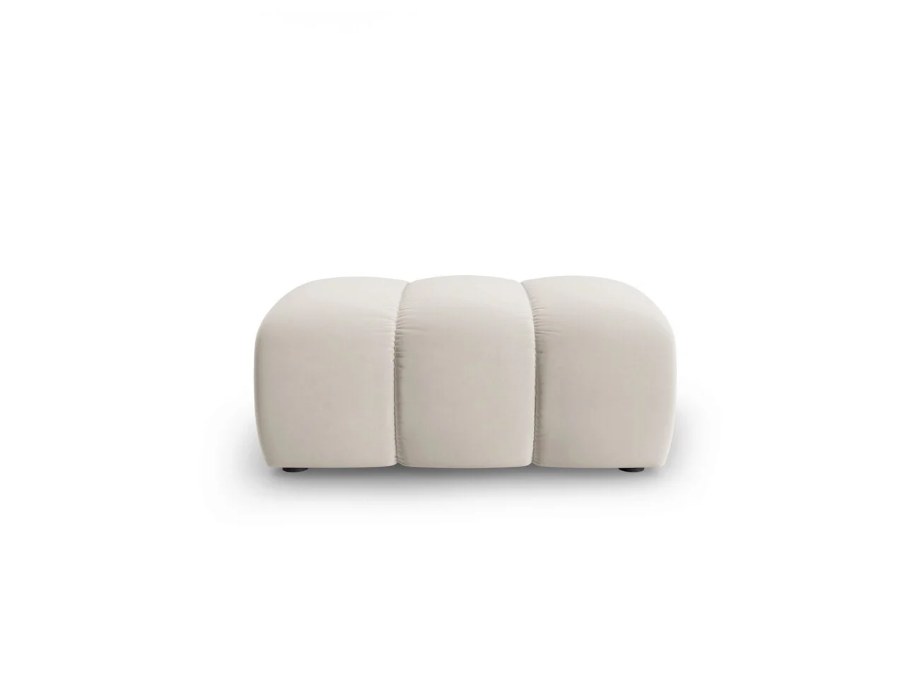 Taburet, Lupine, Micadoni Home, BL, 90x87x40 cm, catifea, bej Taburet, Lupine, Micadoni Home, BL, 90x87x40 cm, catifea, bej