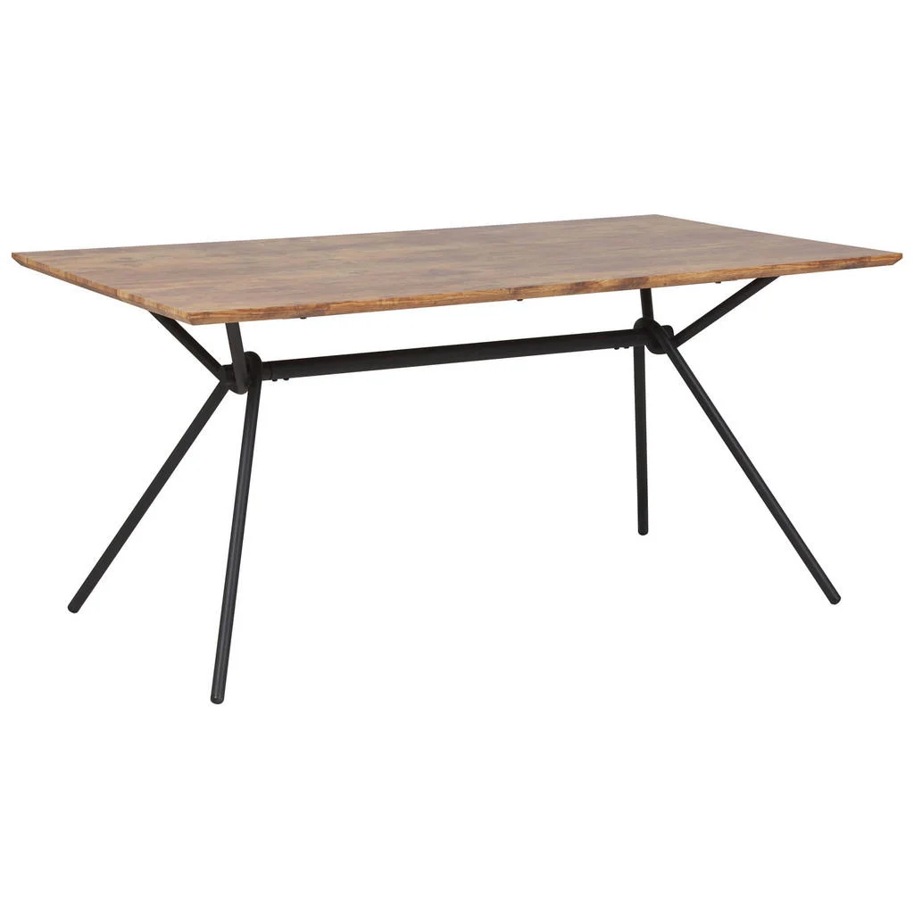 MASĂ DE BUCĂTĂRIE 160/90/75 cm maro închisă, neagră dreptunghiulară Amsterdam MASĂ DE BUCĂTĂRIE 160/90/75 cm maro închisă, neagră dreptunghiulară Amsterdam