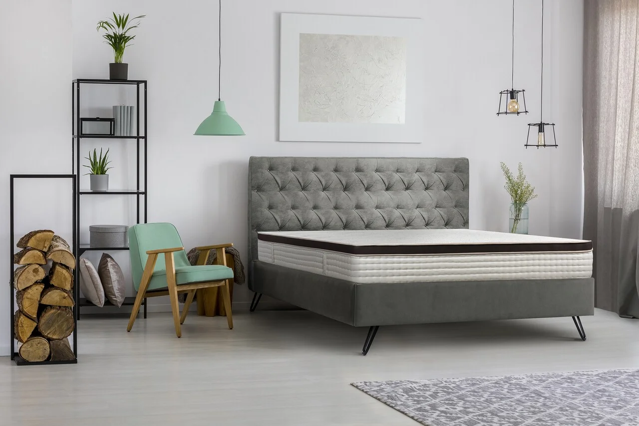 Saltea Perugia Organic Cotton Pocket Memory 7 Zone de Confort 160x200 cm, H 30 cm Saltea Perugia Organic Cotton Pocket Memory 7 Zone de Confort 160x200 cm, H 30 cm