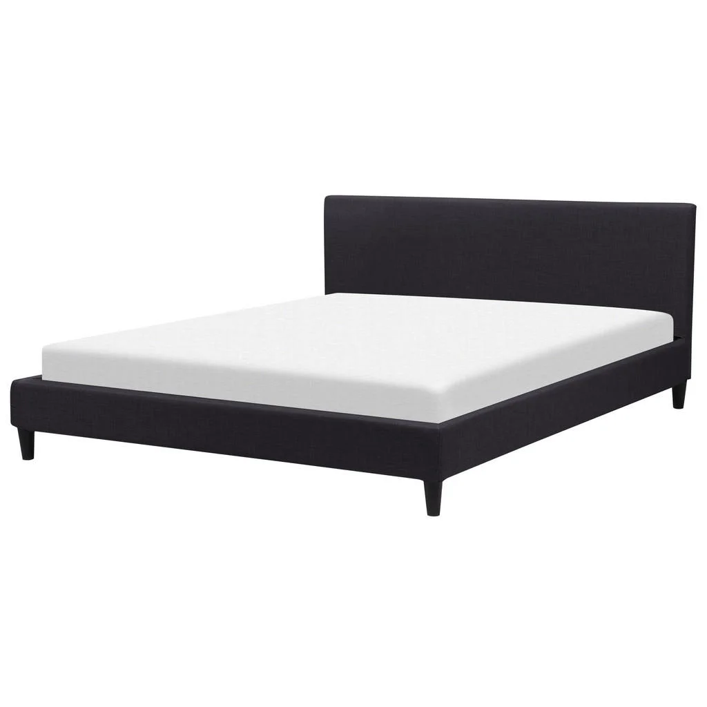PAT TAPIȚAT 180/200cm negru Fitou PAT TAPIȚAT 180/200cm negru Fitou
