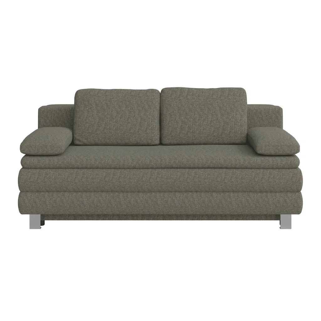 Canapea Boxspring textil gri Canapea Boxspring textil gri