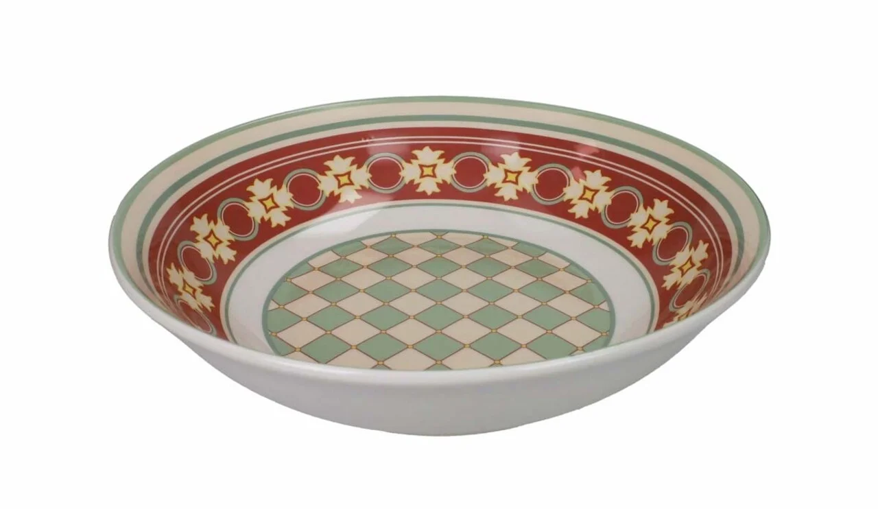 Bol pentru salata Le Cementine, Brandani, 31.5 cm, portelan Bol pentru salata Le Cementine, Brandani, 31.5 cm, portelan