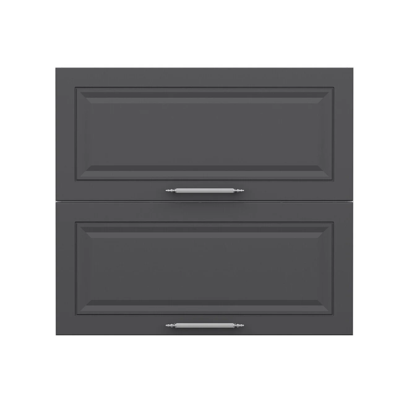 Dulap pentru bucatarie, Hanah Home, Minar, 80x72x37 cm, Alb / Antracit Dulap pentru bucatarie, Hanah Home, Minar, 80x72x37 cm, Alb / Antracit