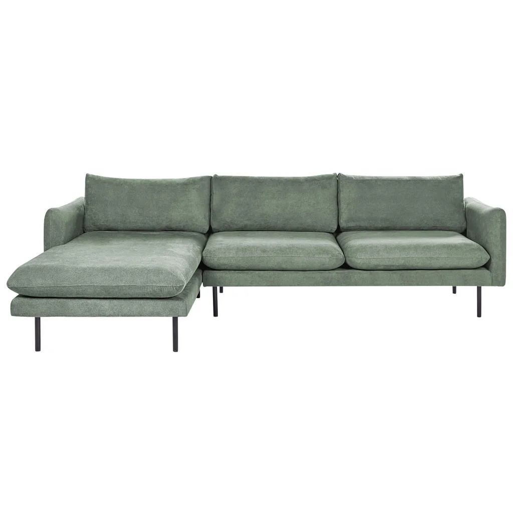COLȚAR cu 4 locuri textil verde deschis pe partea dreaptă Vinterbro COLȚAR cu 4 locuri textil verde deschis pe partea dreaptă Vinterbro