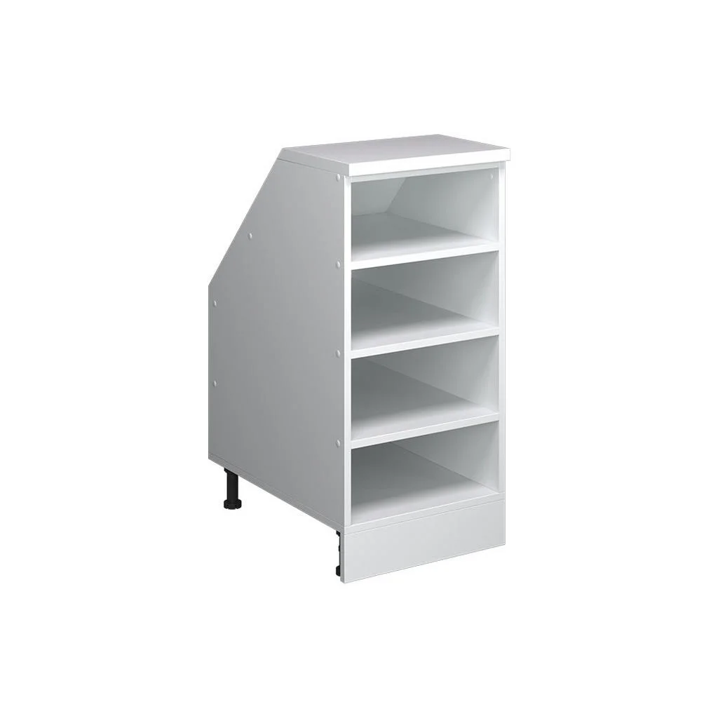 DULAP PENTRU ACOPERIȘ ÎN PANTĂ Rion Alb 40x81.8 cm cu 4 compartimente, corp dulap adâncime 60 cm DULAP PENTRU ACOPERIȘ ÎN PANTĂ Rion Alb 40x81.8 cm cu 4 compartimente, corp dulap adâncime 60 cm