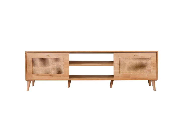 Comoda TV HAZERAN, stejar, 180x41x55 cm Comoda TV HAZERAN, stejar, 180x41x55 cm