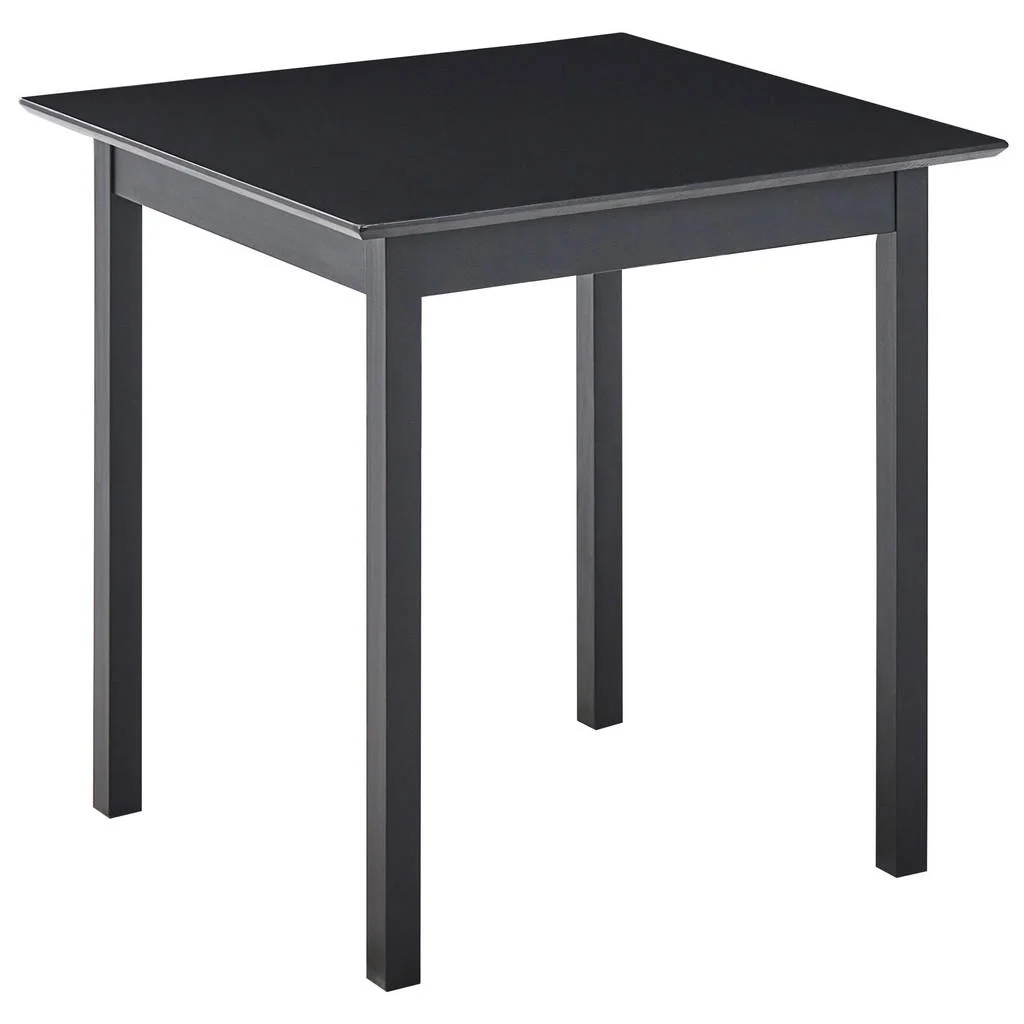 MASĂ DE BUCĂTĂRIE neagră 75/75 cm lemn de pin Veritas MASĂ DE BUCĂTĂRIE neagră 75/75 cm lemn de pin Veritas