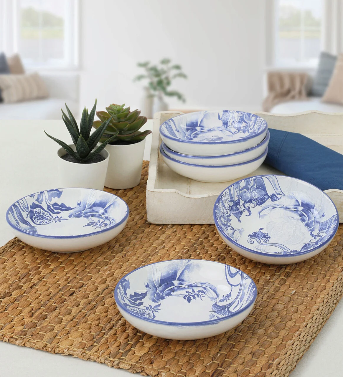 Set boluri ceramice pentru sos, Hermia, 275KRM1468, Antibacterian, Alb Set boluri ceramice pentru sos, Hermia, 275KRM1468, Antibacterian, Alb
