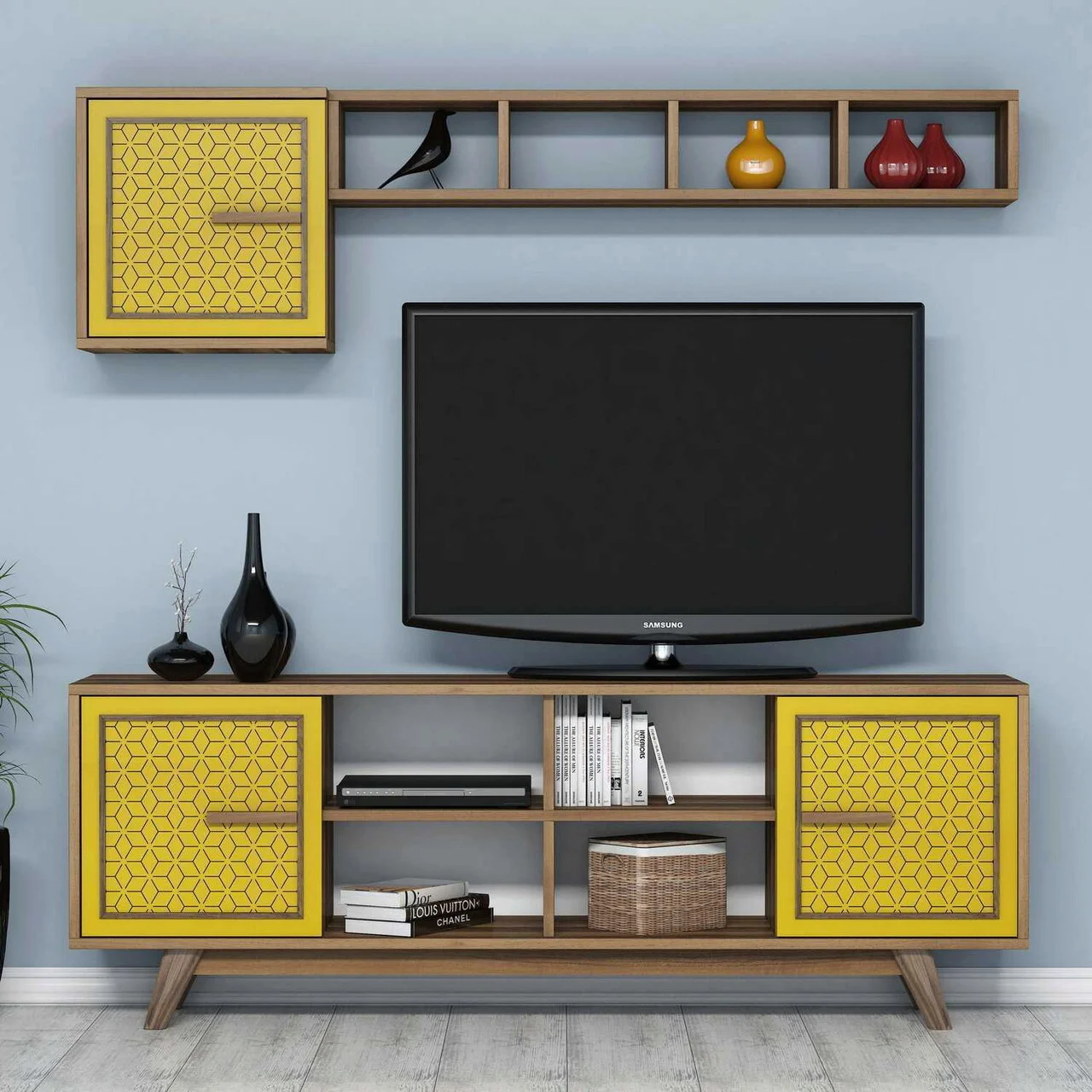Comoda TV, Hanah Home, Ayla, Nuc / Galben Comoda TV, Hanah Home, Ayla, Nuc / Galben