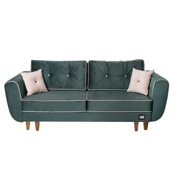 Canapea ELIZA extensibila, 3 locuri, lada depozitare, verde smarald, 240x110x90 cm Canapea ELIZA extensibila, 3 locuri, lada depozitare, verde smarald, 240x110x90 cm