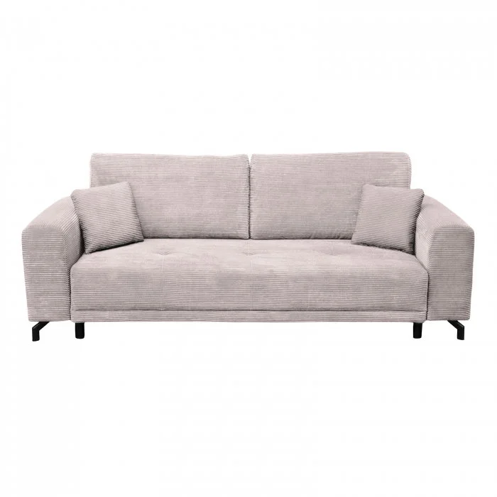 Canapea VEGA extensibila, 3 locuri, cu arcuri si lada depozitare, roz pudra, 237x110x73 cm Canapea VEGA extensibila, 3 locuri, cu arcuri si lada depozitare, roz pudra, 237x110x73 cm