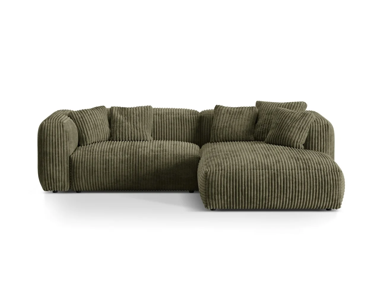 Coltar modular dreapta 2 locuri, Martina-212, Micadoni Home, 283x176x75 cm, velur, verde muschi Coltar modular dreapta 2 locuri, Martina-212, Micadoni Home, 283x176x75 cm, velur, verde muschi