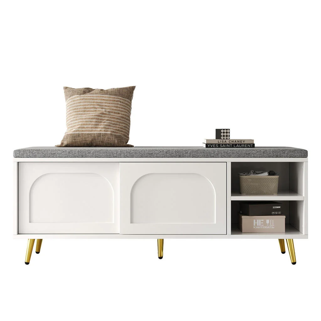 BANCHETĂ PANTOFI 121x35x49cm Alb BANCHETĂ PANTOFI 121x35x49cm Alb