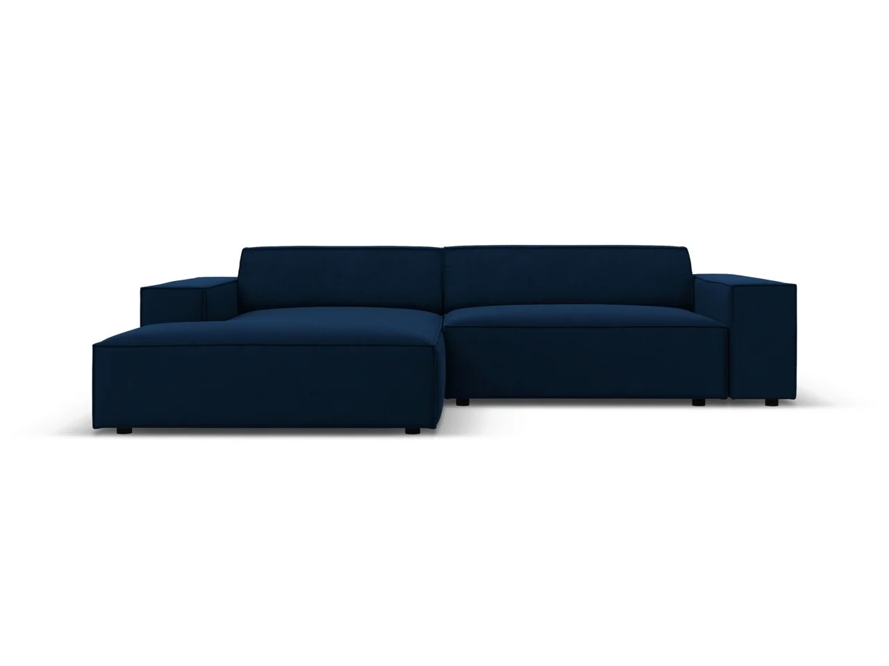 Coltar modular stanga 3 locuri, Jodie, Micadoni Home, BL, 224x166x70 cm, catifea, albastru regal Coltar modular stanga 3 locuri, Jodie, Micadoni Home, BL, 224x166x70 cm, catifea, albastru regal