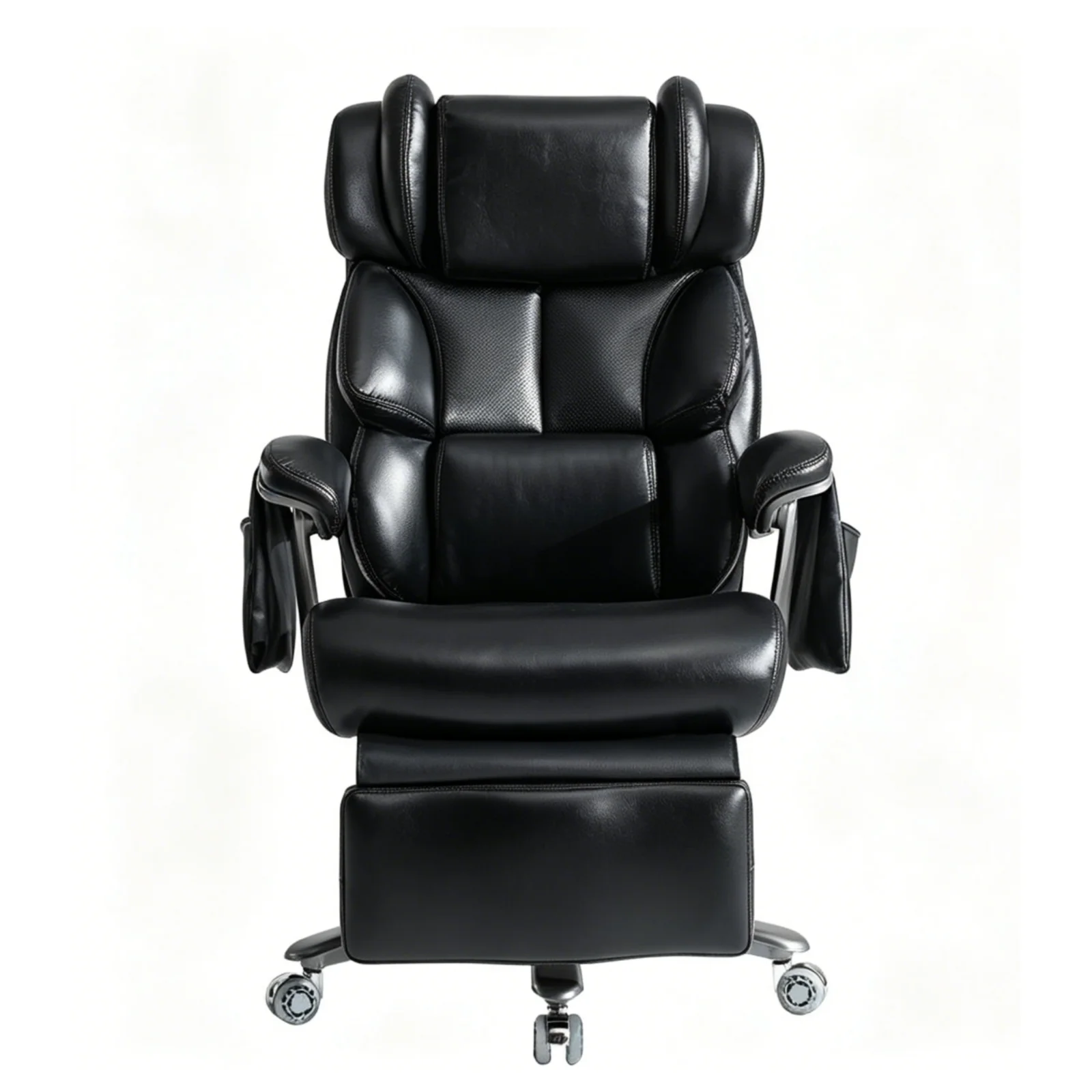 XXL Scaun de birou ergonomic, Negru | Aosom Romania XXL Scaun de birou ergonomic, Negru | Aosom Romania