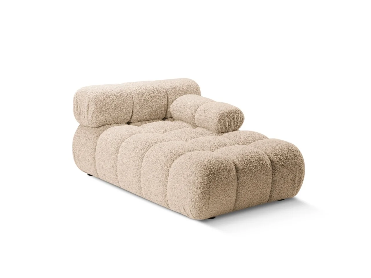 Sezlong living dreapta 1 loc, Bellis-213, Micadoni Home, 155x94x70 cm, tesatura boucle, bej sand Sezlong living dreapta 1 loc, Bellis-213, Micadoni Home, 155x94x70 cm, tesatura boucle, bej sand