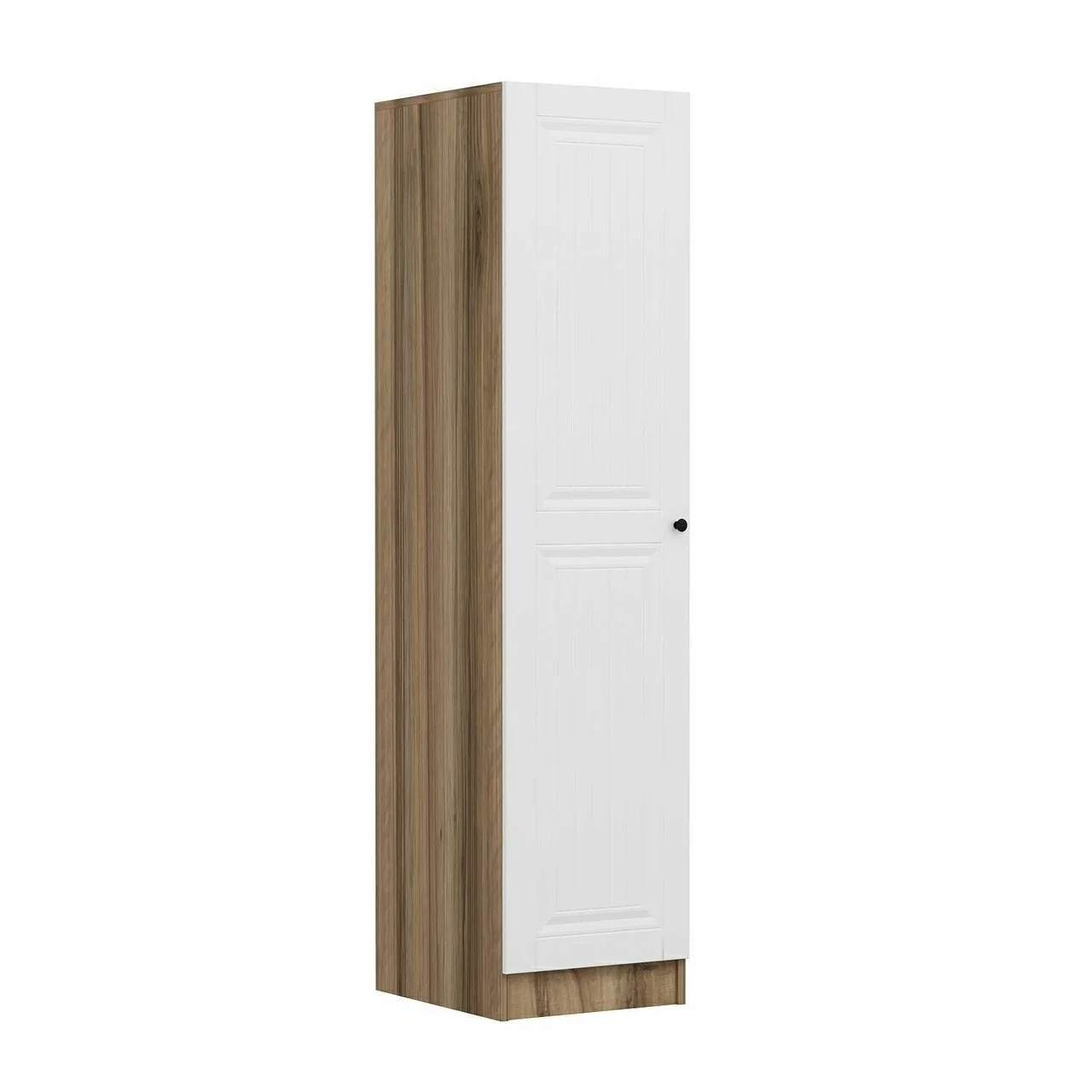 Dulap pentru haine, Hanah Home, Minar Kale, 45x190x52 cm, Alb / Dore Dulap pentru haine, Hanah Home, Minar Kale, 45x190x52 cm, Alb / Dore