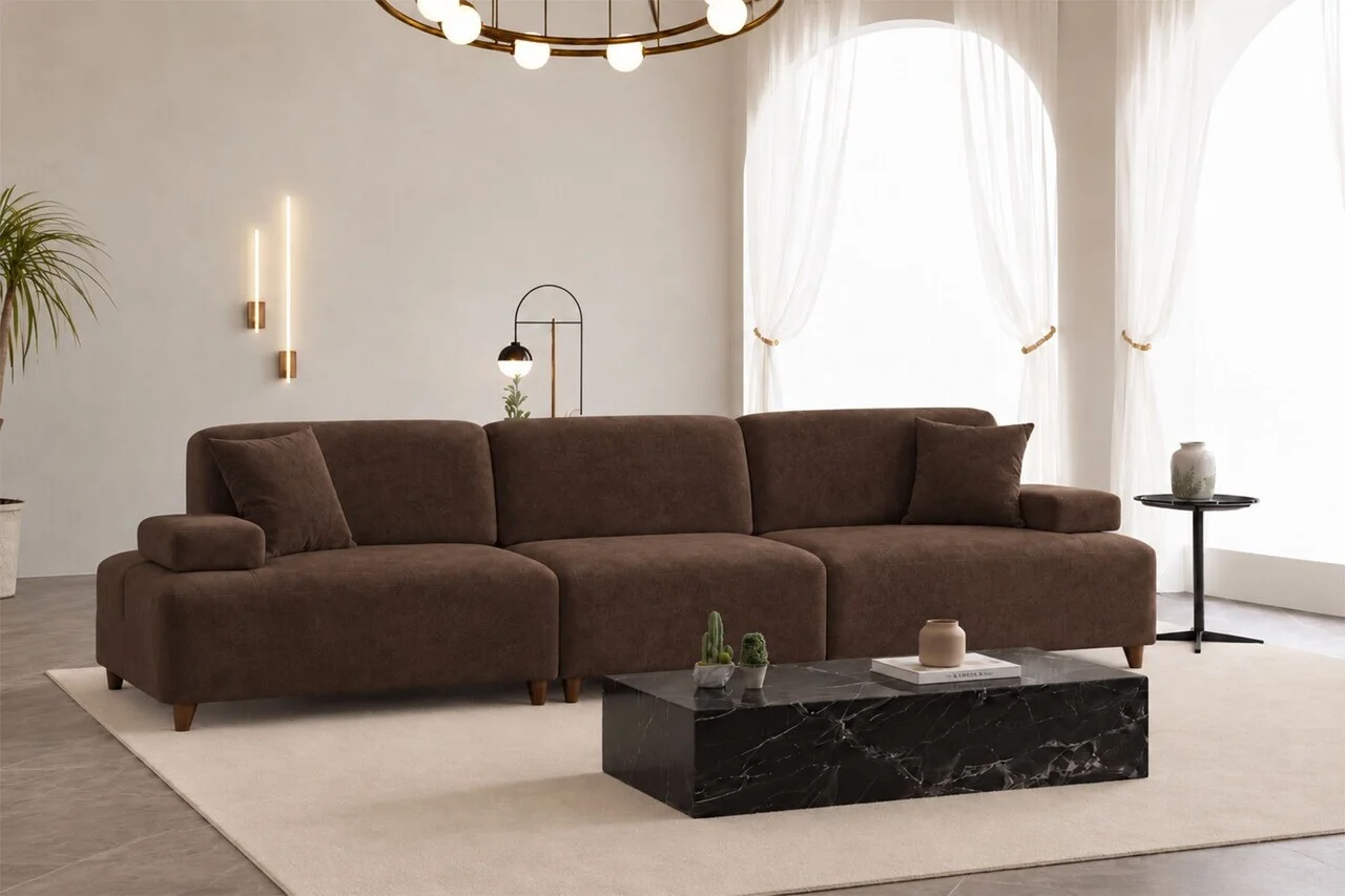 Canapea cu 4 locuri, Atelier del Sofa, 560ARE5356, Maro Canapea cu 4 locuri, Atelier del Sofa, 560ARE5356, Maro