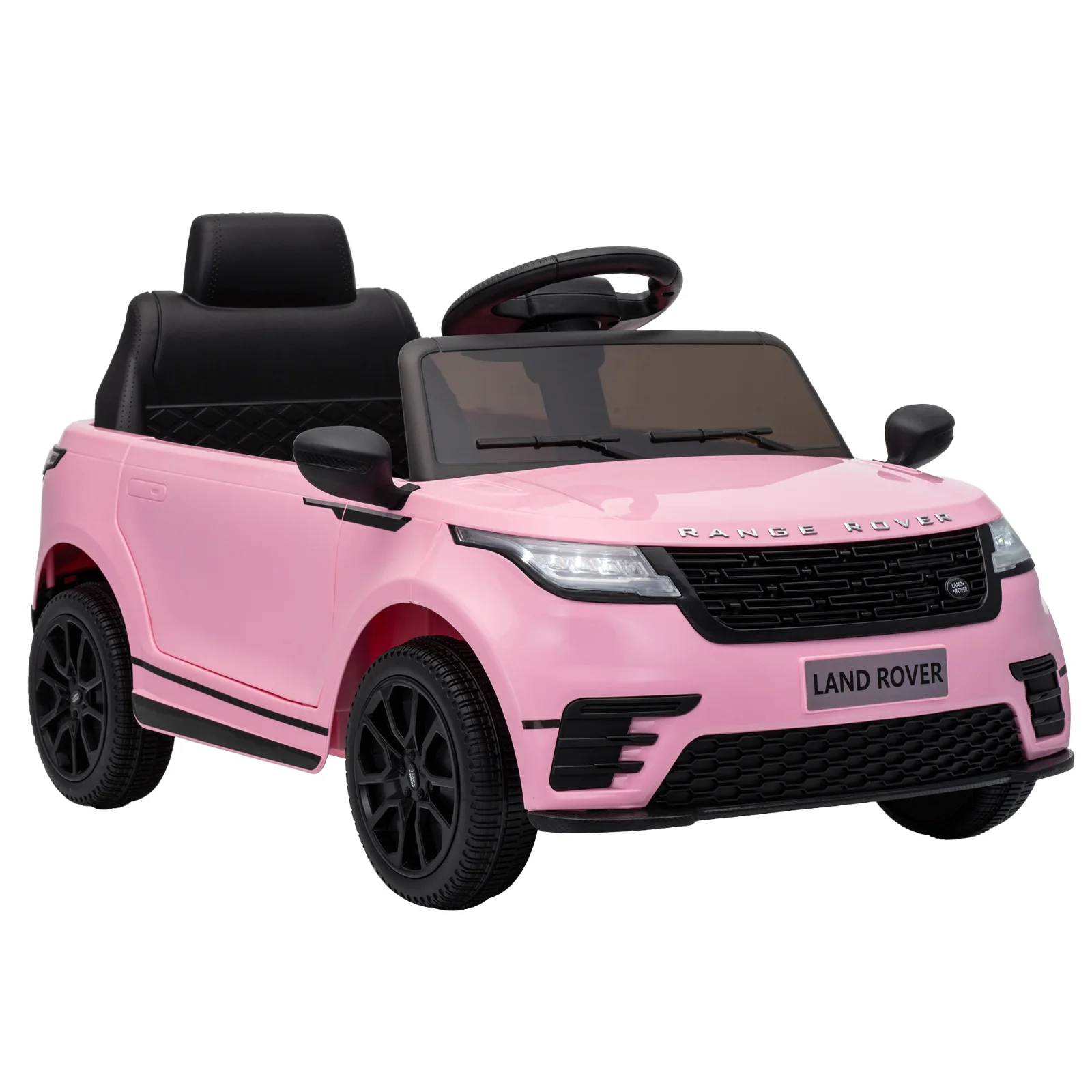 AIYAPLAY Mașină Electrică SUV pentru Copii Licență Range Rover Velar 12V Telecomandă Baterie Litiu 2 Motoare Suspensie 2-4Ani Roz | Aosom Romania AIYAPLAY Mașină Electrică SUV pentru Copii Licență Range Rover Velar 12V Telecomandă Baterie Litiu 2 Motoare Suspensie 2-4Ani Roz | Aosom Romania