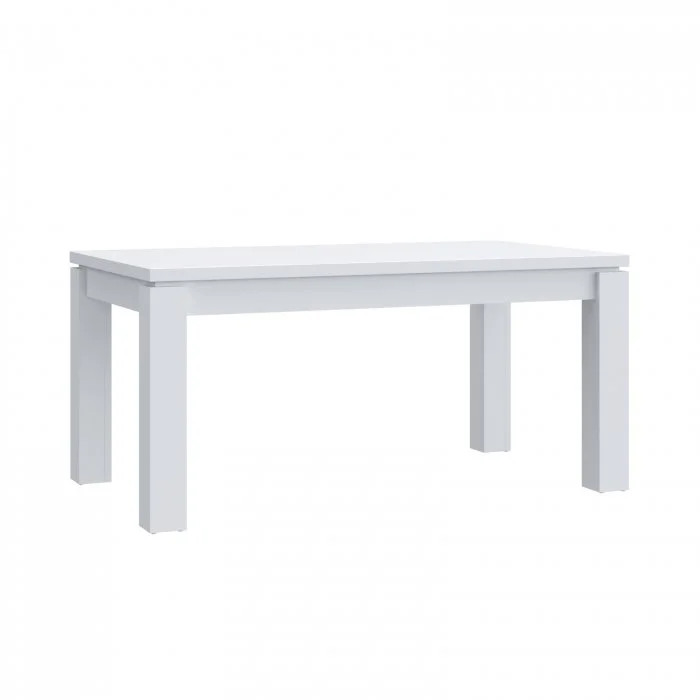 Masa extensibila ELARA, 8 persoane, alb, 160,4 206,4x90,4x76,1 cm
