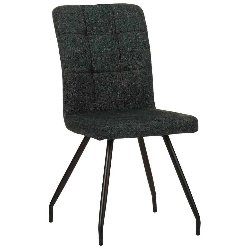 Scaun din metal, textil, turcoaz Scaun din metal, textil, turcoaz