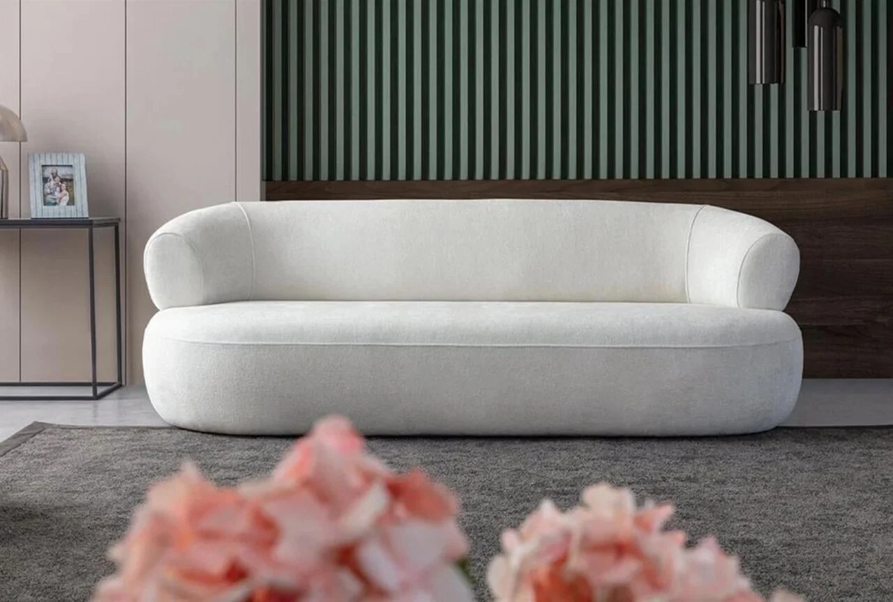 Canapea 3 locuri, Atelier del Sofa, 752EST1112, Lemn de carpen;PAL, Alb Canapea 3 locuri, Atelier del Sofa, 752EST1112, Lemn de carpen;PAL, Alb